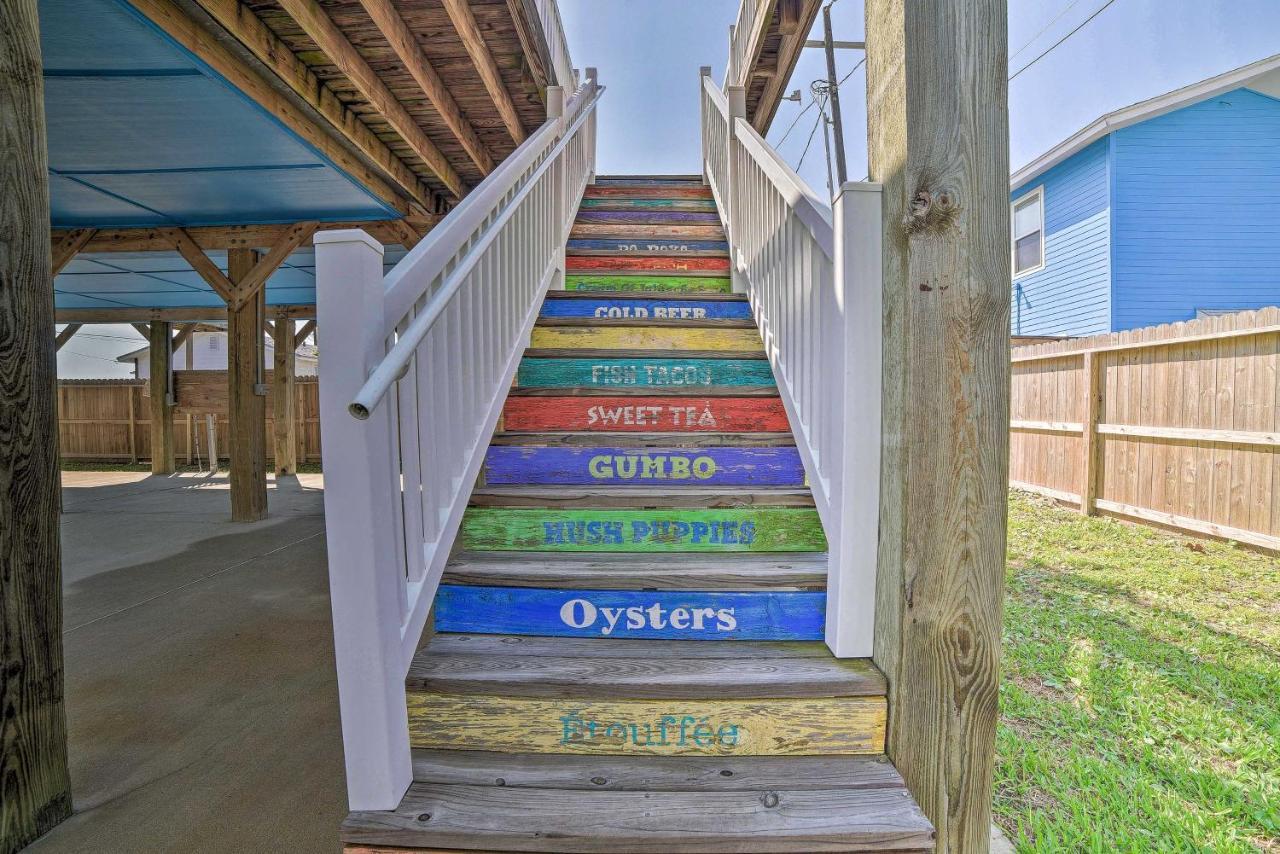 Trendy Port Aransas Home With Private Pool And Deck! エクステリア 写真