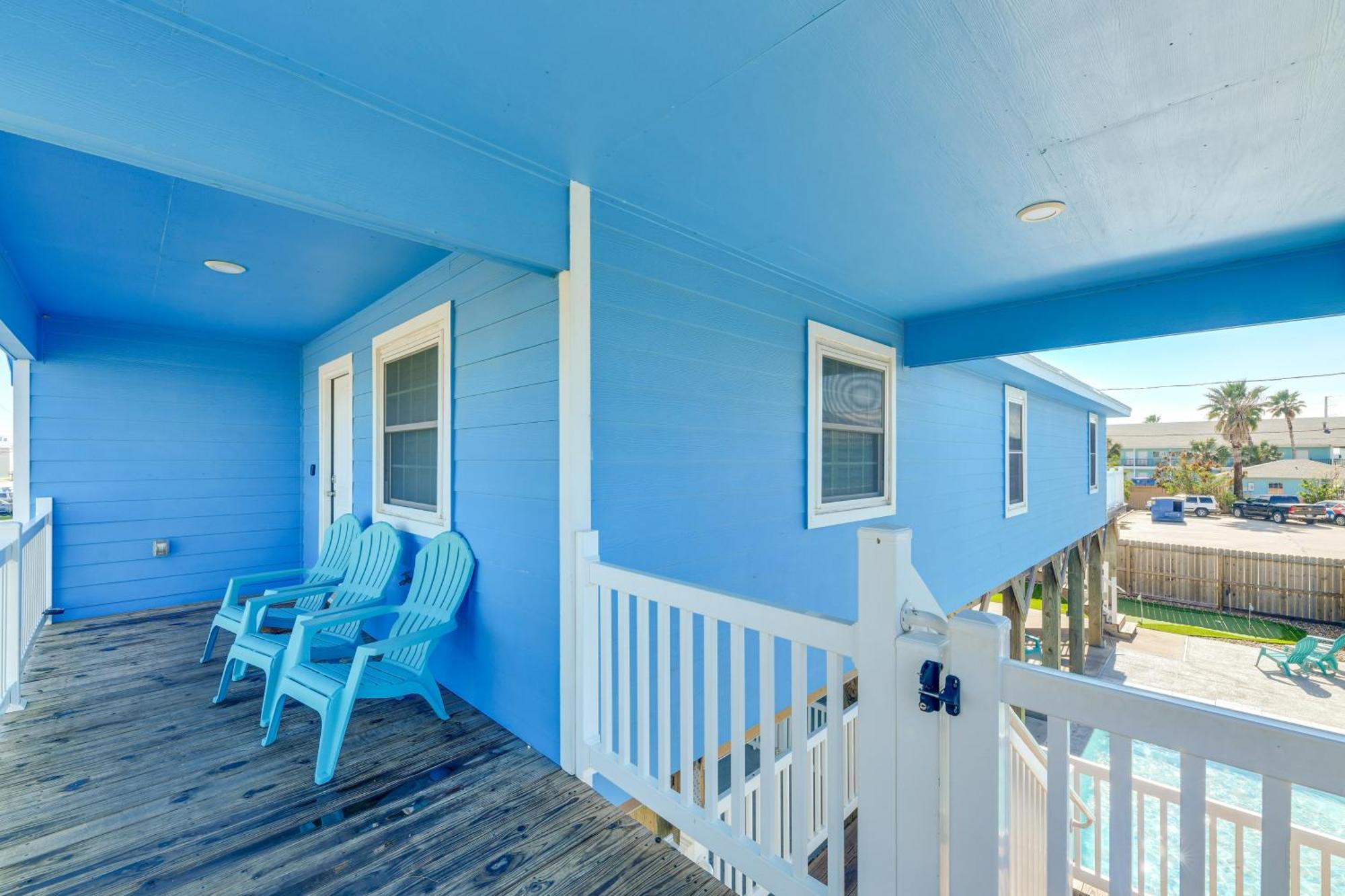 Trendy Port Aransas Home With Private Pool And Deck! エクステリア 写真